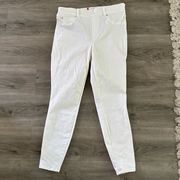 Spanx white jeans size large - Picture 2 of 4
